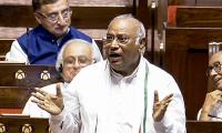 Kharge takes 'mataji', 'pakoda-jalebi' jibe at FM