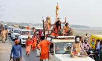 Ahead Of Kumbh 2025, Sadhus' Rally