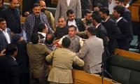 High Drama In J&K Assembly