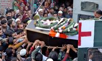 Thousands At Terror Victims' Funerals