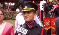 IAF Widow Becomes Army Officer