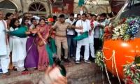 BJP MLA falls on tracks during Vande Bharat flag-off