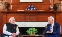 Modi-Biden hold hour-long talks ahead of Quad summit