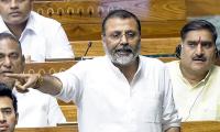 Shut down Parl if...: BJP's Nishikant Dubey attacks SC