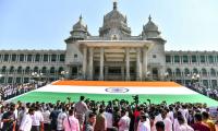 Belagavi Unveils Giant Khadi Tiranga