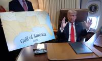 Trump Renames Gulf Of Mexico To...