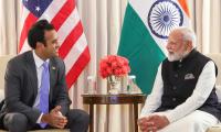 Modi holds 'insightful discussion' with Vivek Ramaswamy