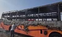 Deaths feared as Jaisalmer-Jodhpur bus catches fire