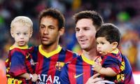 Messi says emotional goodbye to Neymar 