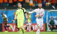 Ramos surprised by Casillas exclusion from Spain squad