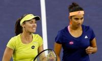 Sania, Martina's winning run broken in Stuttgart Grand Prix