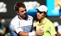 'Nervous' Wawrinka avenges Nishikori with fighting win