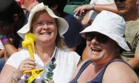 Wimbledon in meltdown as temperatures soar