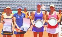 Sania, Hingis second best in Rome but reclaim top rank