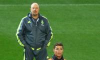 Ronaldo furious with Rafa's free-kick advice