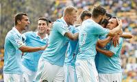 La Liga: Celta joint top after 2-1 win at 10-man Villarreal