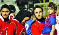 Iranian women's football captain banned... by husband!