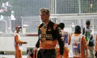 Hulkenberg pays penalty for Singapore slam