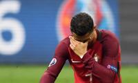 Injured Ronaldo to miss Portugal's World Cup qualifier