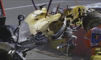 Belgian GP: Magnussen taken to hospital for checks after crash