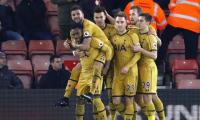 EPL PHOTOS: Alli double helps Spurs sink 10-man Southampton