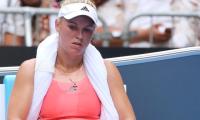 Wozniacki kicking herself after loss to unseeded Putintseva