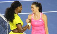 Serena demolishes Radwanska to make seventh Australian Open final