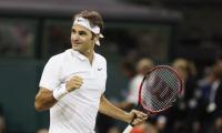 Old guy Federer thanks the luck of the draw at Wimbledon