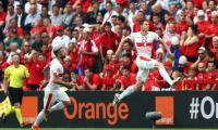 Euro 2016: Schaer header seals Swiss win over 10-man Albania