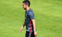 Euro 2016: Hazard limps out of training session