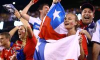 PHOTOS: How Chile rejoiced after beating 'the best'