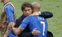 Euro 2016: Italy coach Conte still hammering away at his players