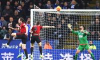 EPL PHOTOS: Leaders Leicester drop points even after 22 shots on goal!