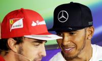 Sad Alonso, Hamilton hit out at 'broken F1' 