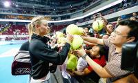 Maria Sharapova thanks fans for support