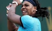 Serena Williams shows off her nose piercing