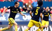 La Liga: Atletico return to top four with comfortable win at Osasuna