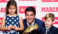 Suarez picks up European Golden Shoe