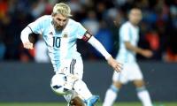 Argentina's Messi sidelined for World Cup qualifier vs Venezuela