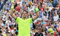 US Open PIX: Del Potro in quarters after Thiem retires; Halep advances