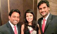 PHOTOS: Saketh Myneni proposes to girlfriend at Davis Cup dinner!