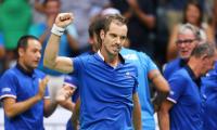 Davis Cup PIX: Croatia and France deadlocked after singles