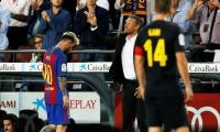 La Liga: Barca held by Atletico after Messi limps off; Real drop points