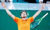 Monte Carlo Masters: Goffin sends Djokovic packing