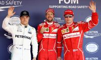 Vettel takes pole at Russian GP