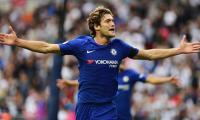 EPL PHOTOS: Alonso double for Chelsea spoils Spurs' Wembley opener