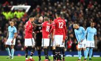 EPL: Guardiola responds after Mourinho blames ref for United's loss