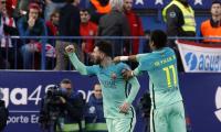 Messi strikes late again to sink Atletico