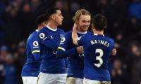 Manchester City's title hopes hit by Everton teens