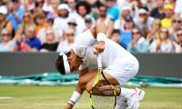 Watch: Head-banging Nadal and his Monday blues